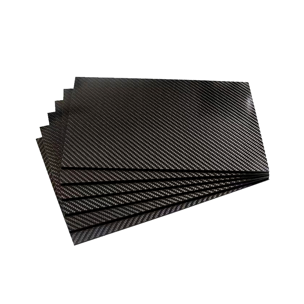 XMRISE 3K Carbon Fiber Board Sheet Plate Plain Glossy Panel Laminate Frame For RC Drone Quadcopter Surface Weave Finish,350mm X 100mm X 3.5mm - View #14