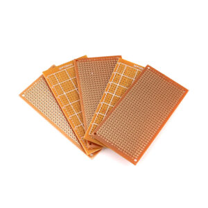 Bakelite Circuit Board Yellow Universal Single Side PCB Perfboard